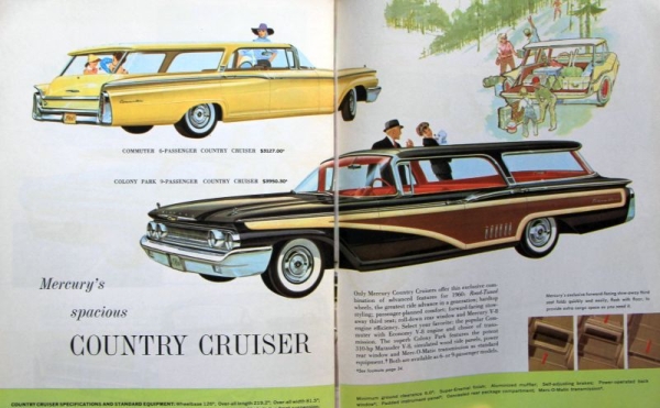 "New Car Buyer's Guide" Ford Mercury Yearbook 1960 (4845)